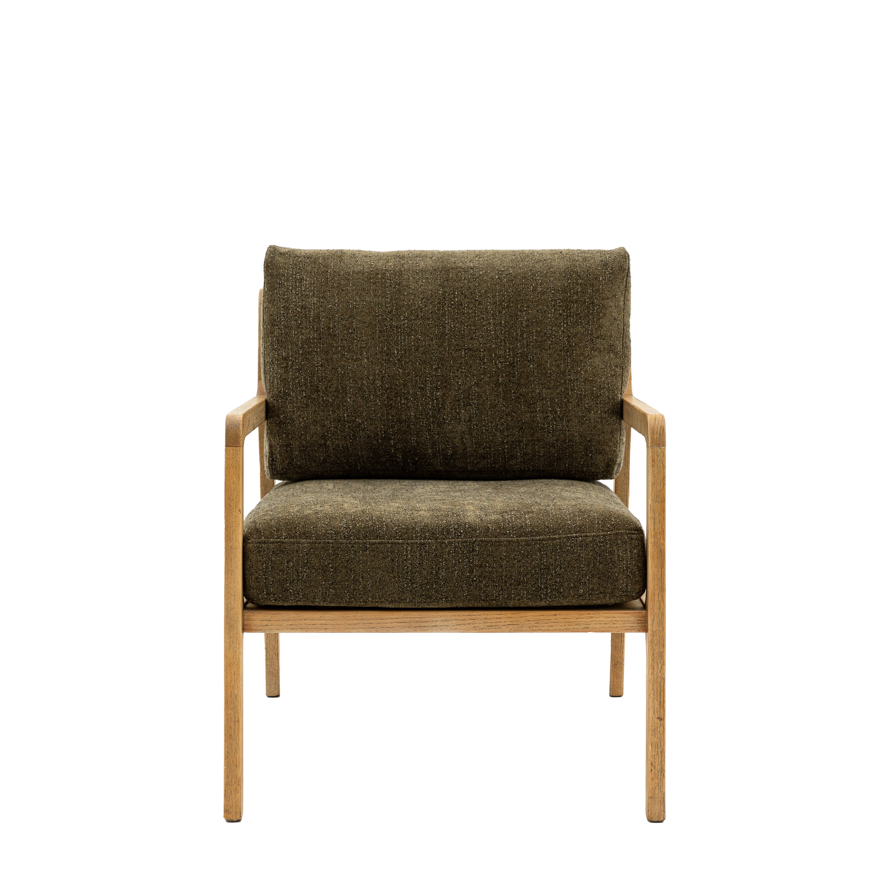 Caro Antique Moss Green Armchair